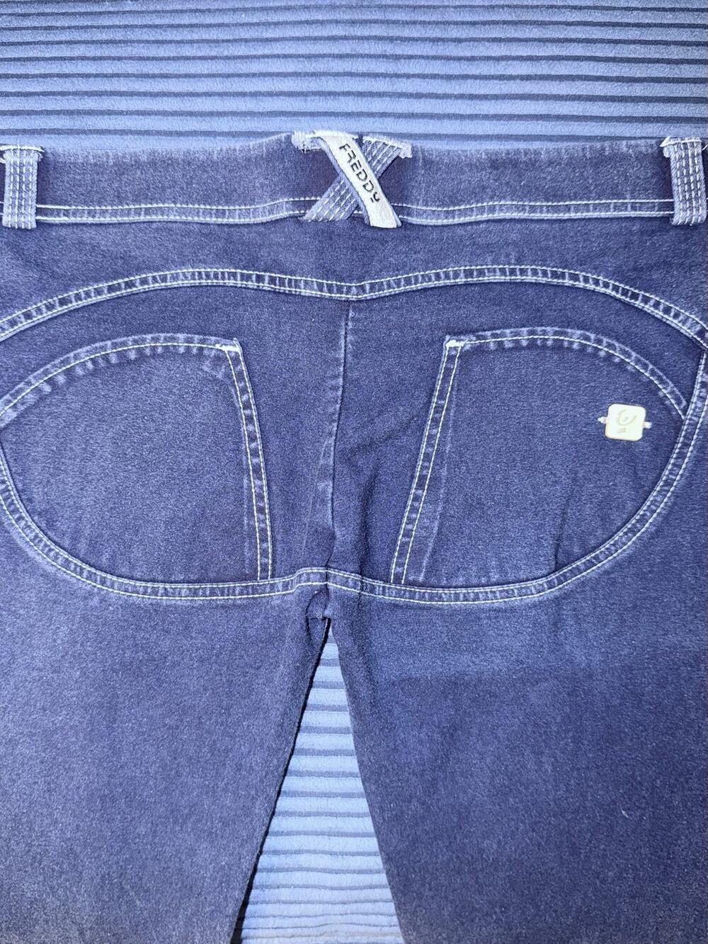 Freddy WR.UP High Waist Ripped Push Up BOOTY Denim Jeans Size Small